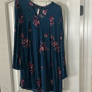 Exhilaration floral short dress